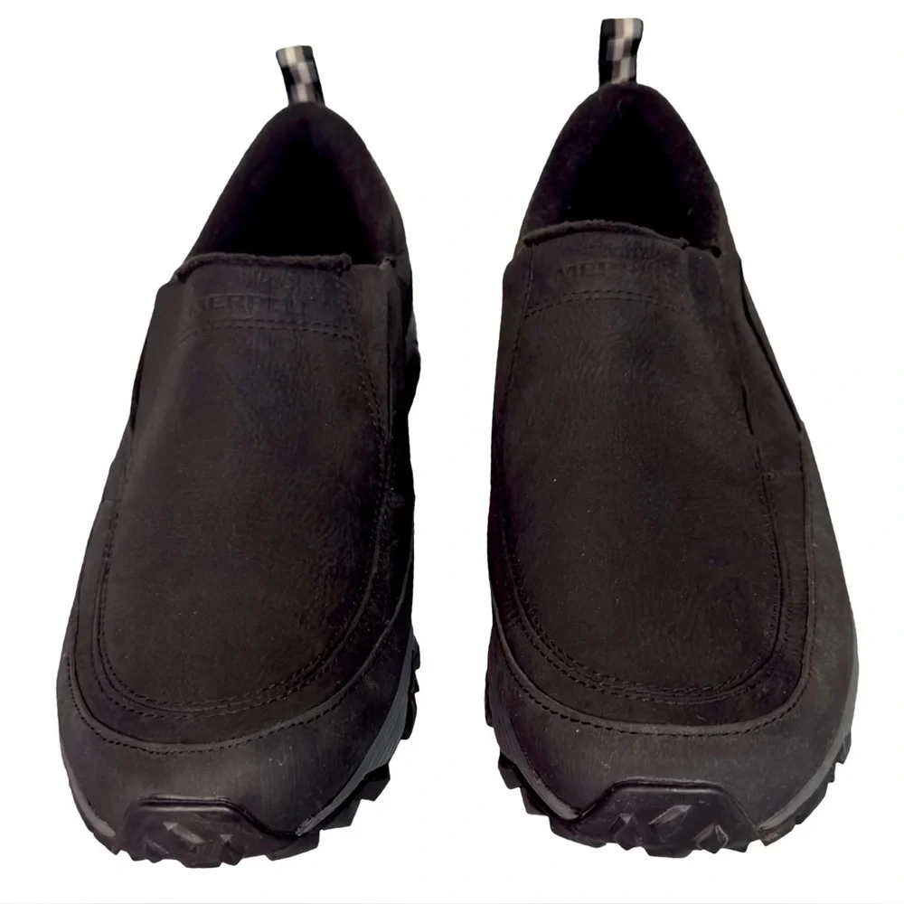Merrell Men's Coldpack Ice+ Moc Waterproof - Black Slip-On Outdoor Shoe Size 11